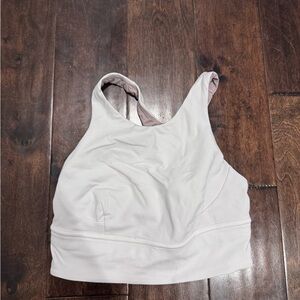 Lululemon Women's White Sports Bra